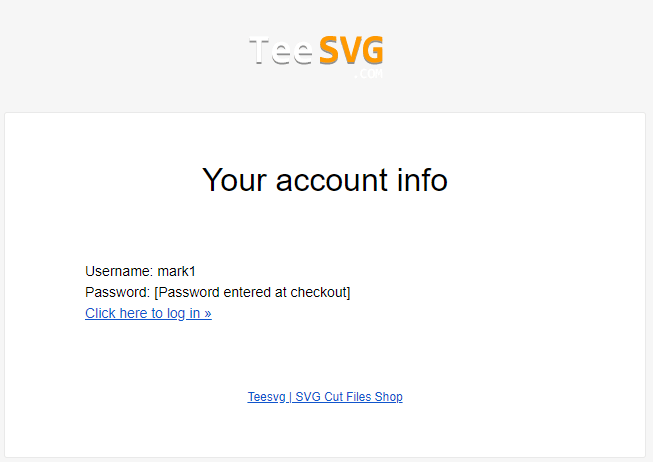 email account information teesvg