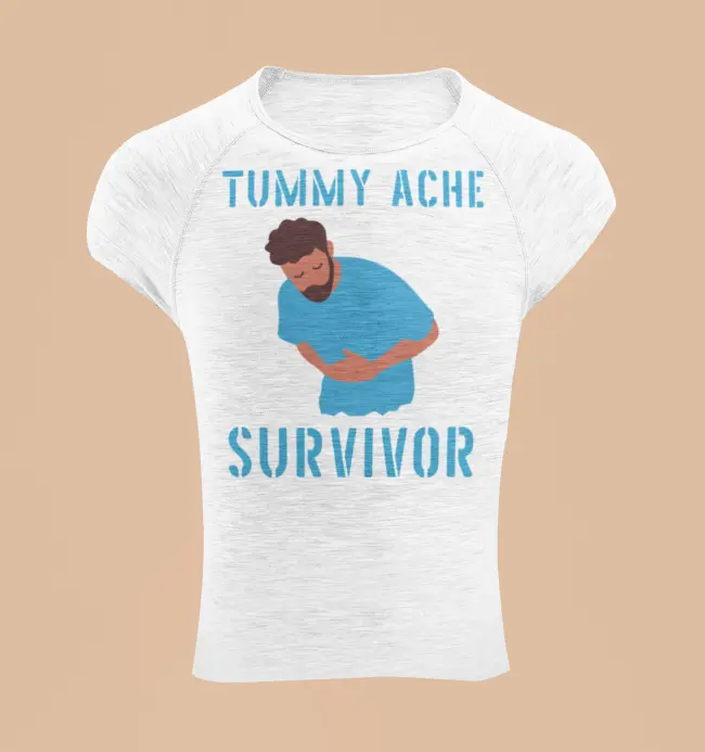 Tummy Ache Survivor SVG