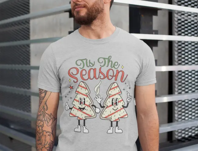 Tis The Season SVG PNG Christmas Trees