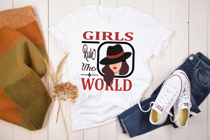Girls Rule The World Svg Png