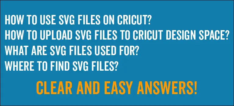 How to Use SVG Files on Cricut - How to Upload SVG Files to Cricut Design Space - What Are Svg Files Used For - Where to Find SVG Files