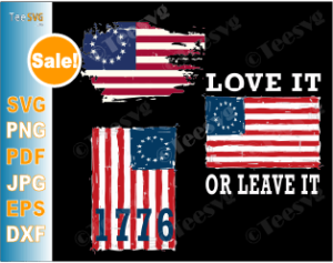 Download Betsy Ross Flag SVG 13 Stars Vintage American Flag | Cut ...