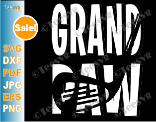 Grand Paw Dad golf SVG Funny Father’s Day Golf Gift For Grandpa Golfer