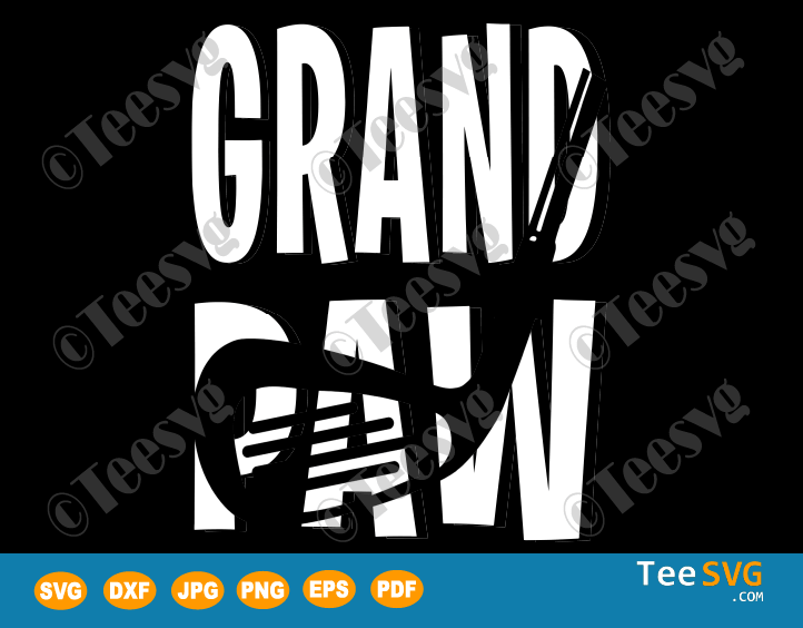 Grand Paw Dad golf SVG Funny Father’s Day Golf Gift For Grandpa Golfer