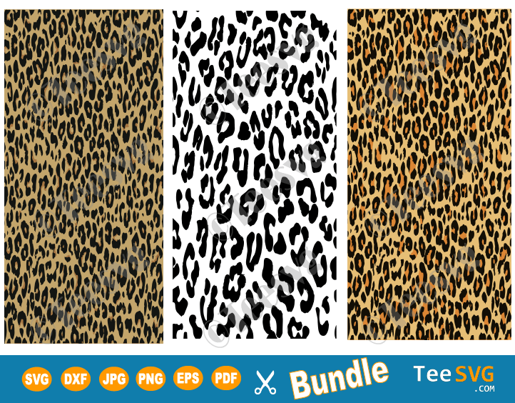 Leopard Print Leopard Spots Svg, Png, Dxf and Eps 4 Formats Vector