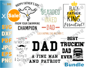Download Fathers Day Bundle Svg Png Dad Life Quotes Sayings Cut File Funny Shirt Gift Teesvg