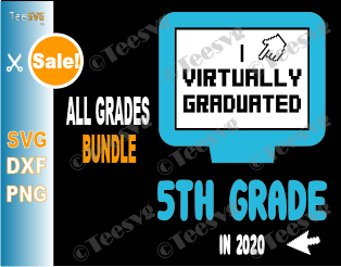 Download I Virtually Graduated SVG PNG Bundle From First to 12th ...