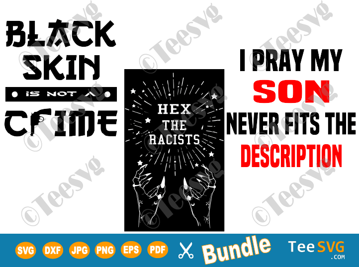 Black Lives SVG Bundle Black Empowerment PNG African American We Can't Breathe Black Life Protest Files