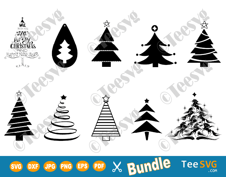 Free Free Horse Christmas Tree Svg Free