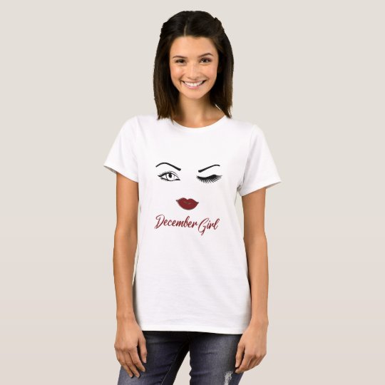 December girl t shirt