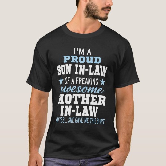 Download Proud Son in Law of an Awesome Mother in Law SVG Funny Freaking Awesome Mom PNG Shirt Gift for ...