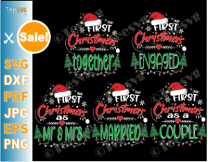 Download Our First Christmas SVG Files Bundle - 1st Christmas as a ...