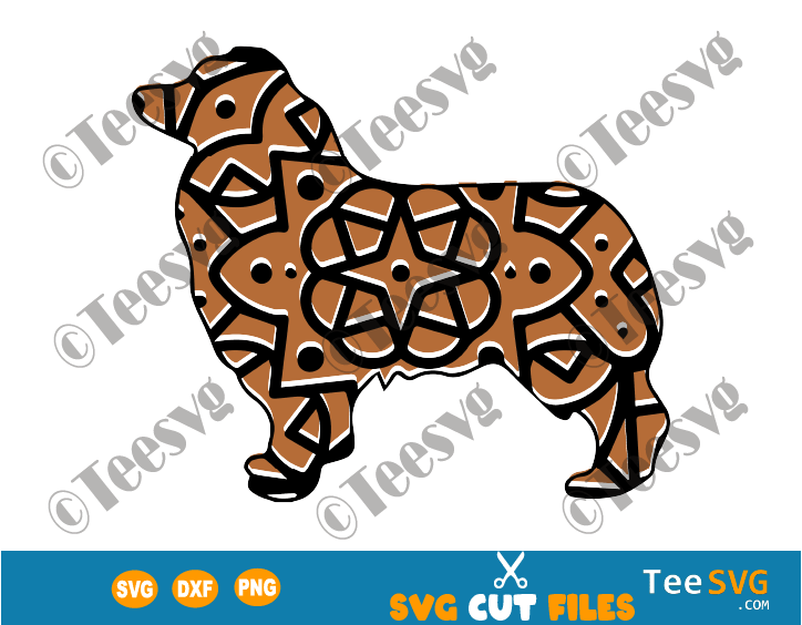 Download Australian Shepherd Mandala Svg Aussie Dog Svg File Dog Mandala Puppy Vector Dog Breeds Svg Files For Cricut Teesvg Etsy Pinterest