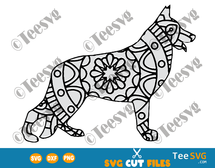 Free Free Layered Dog Mandala Svg 775 SVG PNG EPS DXF File