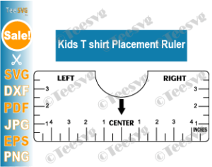 tshirt ruler guide printable