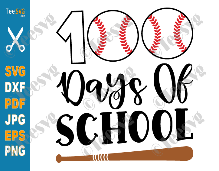 4 FREE 100 Days Of School SVG Files For Cricut