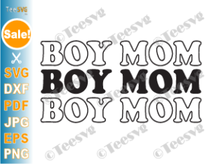 Boy Mom SVG PNG Sublimation | Boy Mama SVG Embroidery Designs | Son ...