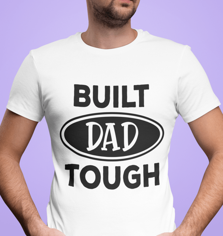 Built Dad Tough PNG SVG