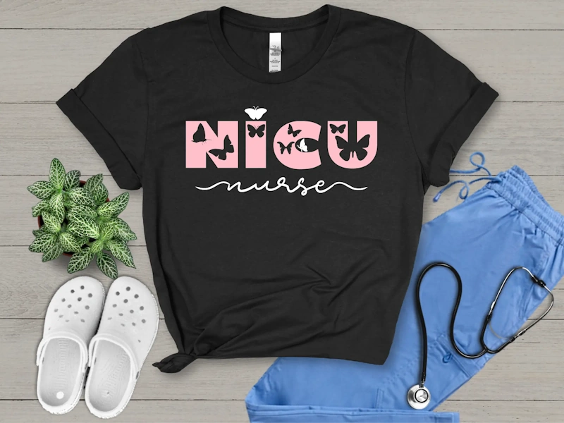 NICU Nurse Clipart SVG Png files