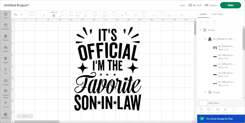 Son in Law SVG PNG clipart