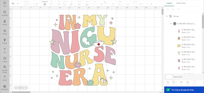 NICU Nurse PNG SVG clipart image