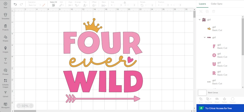 Four Ever Wild SVG PNG