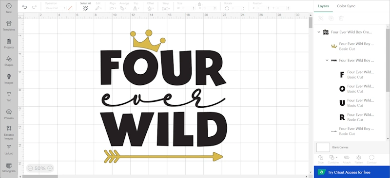 Four Ever Wild SVG PNG